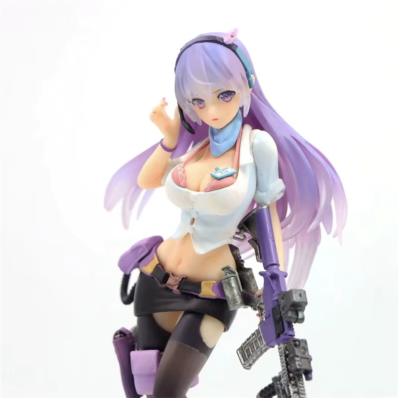 Bandai After-School Battlefield Arena First Shot ELF, PVC-Statue, 22cm - Bild 3