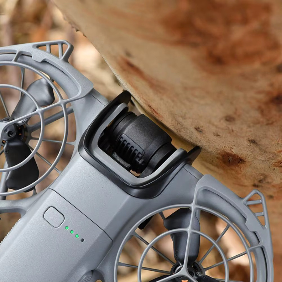 DJI NEO 2 Gimbal-Stoßstange in Schwarz als Kunststoffschutz für Kameraobjektiv und Drohnen-Aufprallschutz - Bild 2