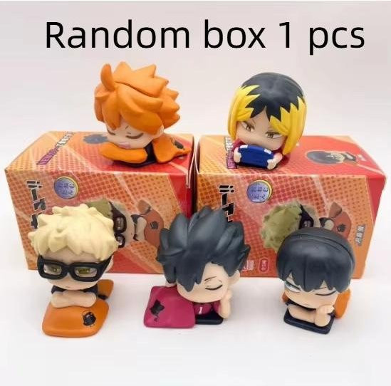 Anime Figur Volleyball Jugend Schlafstil, Actionfigur, braun, ab 14 Jahren - Bild 1
