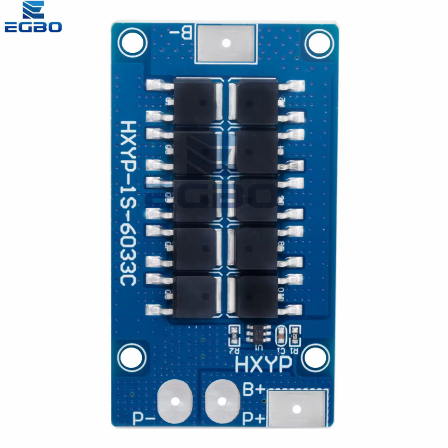 EGBO BMS Schutzplatine 1S 30A für 3,2V LiFePO4 und 3,7V Lithium-Ionen-Batterien, Grün - Bild 4