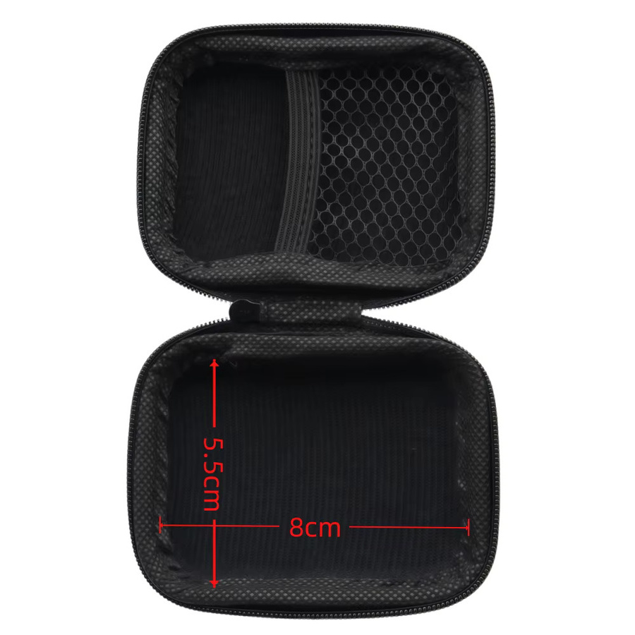 Wasserdichte Mini-Schutzhülle und Tragetasche für DJI Action 5 Pro sowie GoPro Hero 13, 12, 11, 10 in Schwarz - Bild 3