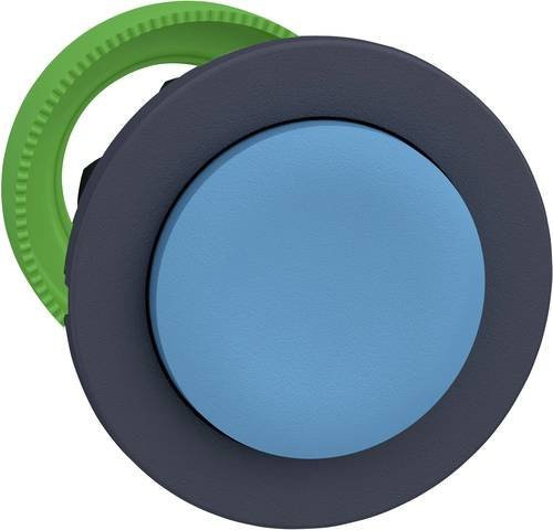 Schneider Electric ZB5FL6 Drucktaster-Frontelement mit einer Taste für Druckentriegelung in Blau - Bild 1