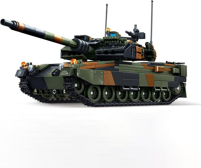 Militärischer 2A6 Schwerer Panzer MOC, Bausteine Set, 903 Teile, ab 14 Jahren - Bild 1