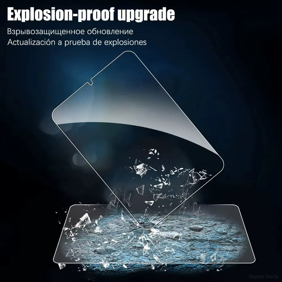 Samsung Displayschutzfolie aus gehärtetem Glas, transparent, kompatibel mit Galaxy Tab S6 Lite, A9 Plus, S8, S9 Plus Ultra, S7 Fe, S9 Fe, A8, S10 und S11 - Bild 2