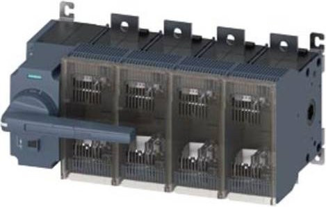 Siemens Lasttrennschalter 4polig 800A 8 Schließer 8 Öffner 690 V/AC grau 3KF54802LF11 - Bild 1
