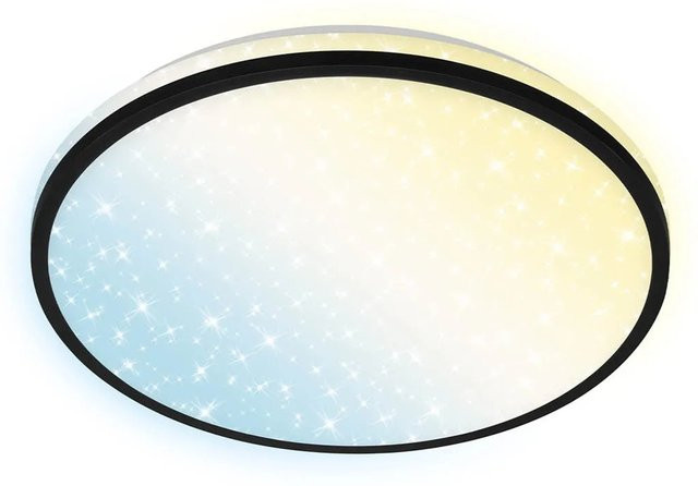 Brilo LED-Deckenleuchte Ivy Sky S B-Smart Schwarz, 24 W, dimmbar mit Fernbedienung und Smart-Home-Funktion - Bild 1