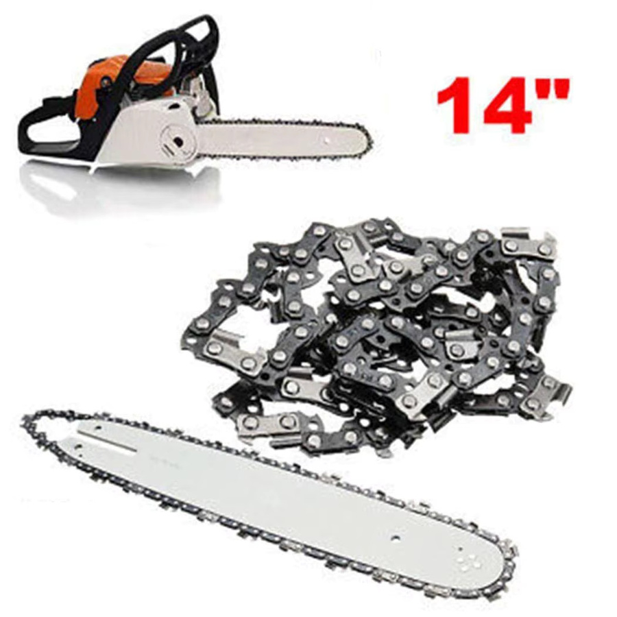 Stihl Ersatz Kettensägenkette 14 Zoll 3/8 LP 50DL in Silber für MS180 MS230 MS250 - Bild 3
