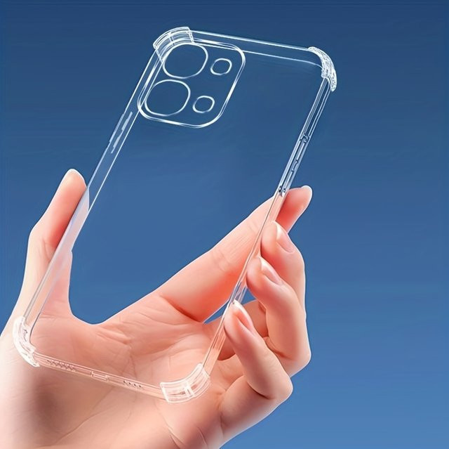 Transparente Silikon Handyhülle für Oppo A6 Pro 4G und Oppo A6 Max GT 5G - Bild 1