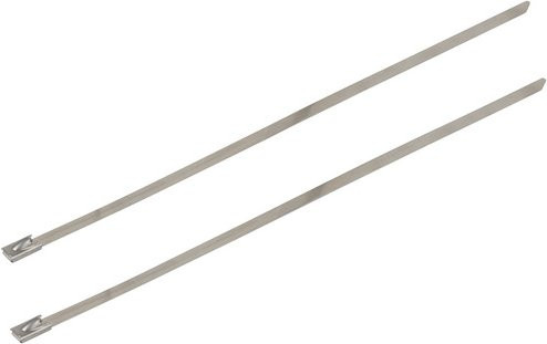 REV-Ritter Metall-Binder aus Edelstahl in Silber, 10 Stück - Bild 1