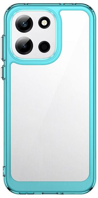 Wolfsay Schutzhülle für OnePlus Nord 6 und OnePlus Turbo 6, Transparent, PC + TPU, Stoßfest, Farbe: Türkis - Bild 1