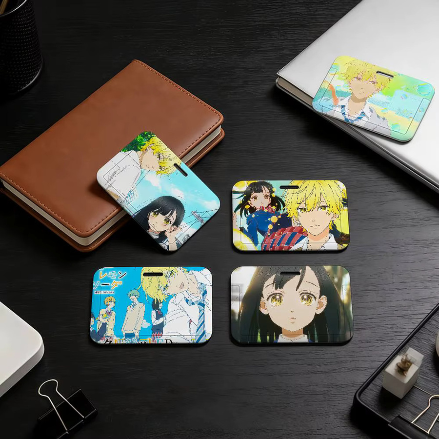 Schutzhülle für Anime Manga Comic Karten in Honig-Zitronen-Limonade Design, Mehrfarbig - Bild 2
