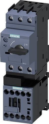 Siemens Verbraucherabzweig 3RA2110-1BA15-1BB4 in Grau mit 1.9A Nennstrom und 0.75kW Motorleistung bei 400V - Bild 1