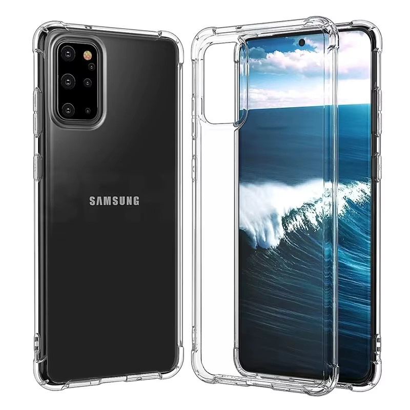Stoßfeste und transparente Silikonhülle für Samsung Galaxy S20 S21 S22 S23 S24 Ultra FE Plus und Note 8 9 10 20 Ultra A50 A51 - Bild 6