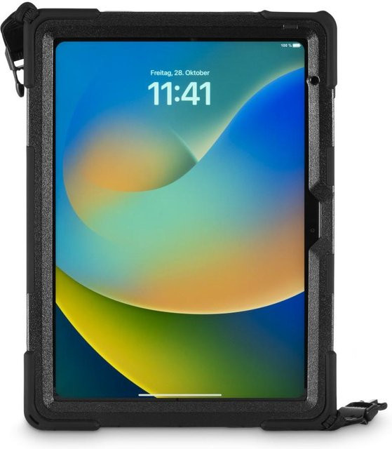 Apple Tablet-Case Rugged Style für iPad 10.9 Zoll (10. Gen. 2022), Schwarz - Bild 1