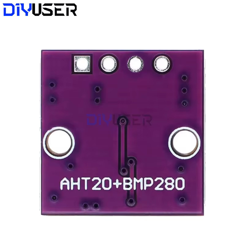 DIYUSER AHT20+BMP280 2-in-1-Luftdruckmodul in Lila für Temperatur und Luftfeuchtigkeit mit hochpräzisem digitalem Temperatur- und Luftdrucksensor - Bild 2