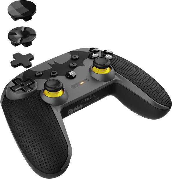 Trust GXT 542BM Muta Kabelloser Gaming-Controller mit Bluetooth und USB-C für PC, Nintendo Switch und Mobile, Schwarz/Gelb - Bild 1