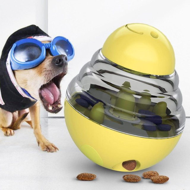 Hundespielzeug Auslaufender Futterball, Pädagogischer Slow-Food-Spielzeugball - Bild 1
