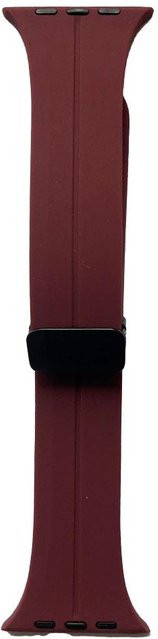 Peter Jäckel Uhrenarmband Silikon, Bordeaux, Unisex, 38/40/41 mm - Bild 1