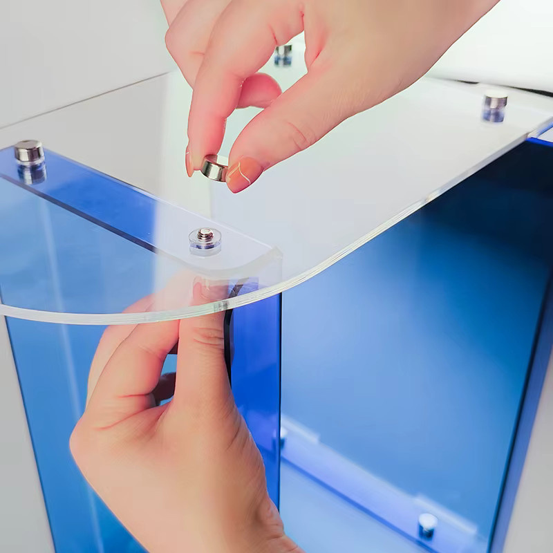 FSBJL Zweistufiges Acrylregal Transparent für Teebeutel, Kaffeekapseln und Kosmetika - Bild 2