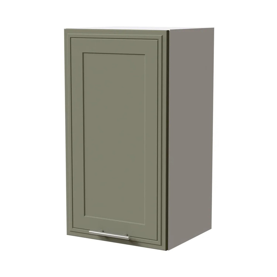 Feldmann-Wohnen Hängeschrank Salo in Weiß und Reed Green Matt mit Kassettenoptik, B/T/H: 40 x 32,5 x 72 cm - Bild 2