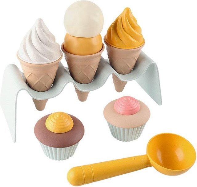 Kidsly Sand Strand Spielzeug Simulation Eis Kuchen Modell Bulldozer, ab 3 Jahre - Bild 1