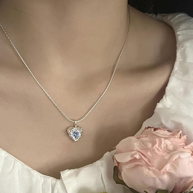 YULIN Halsketten Anhänger, 925 Silber, Zirkonia, Damen - Bild 1