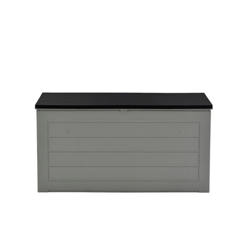 GARDEN IMPRESSIONS Kissenbox aus Kunststoff in Grau/Schwarz, B/H/T: 146,4 x 74,9 x 71 cm - Bild 3