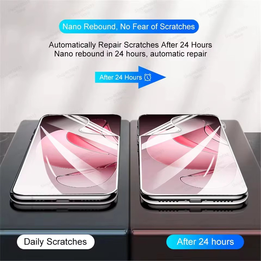 3er-Set Hydrogel Display Schutzfolie für Realme GT 5 2 7 Pro Master Edition GT 7T Neo 5 6 SE in Transparent - Bild 6