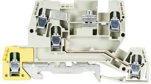 Wieland Electric Installationsklemme 56.404.9155.0 Schrauben in Weiß, 50 Stück - Bild 1