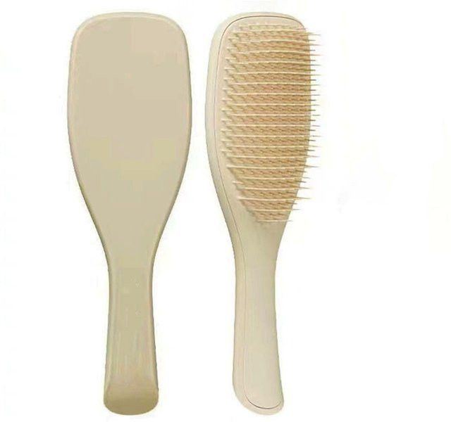 Detangler-Kopfhaut-Massagekamm-Haarbürste, beige, Damen, One Size - Bild 1