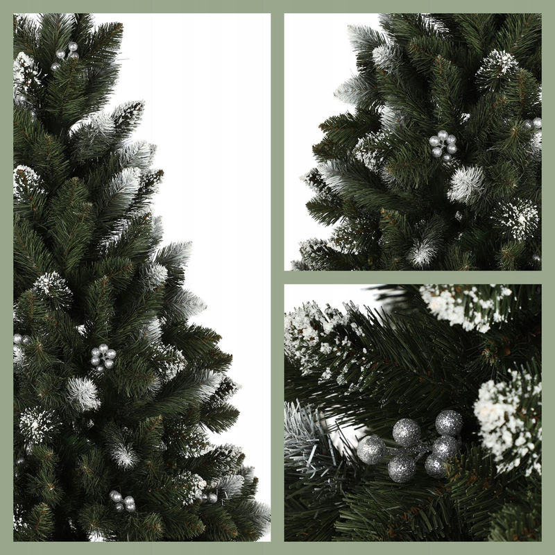 KADAX Künstlicher Weihnachtsbaum Diamond Pine Kiefer in Silber, Höhe: 180 cm - Bild 13