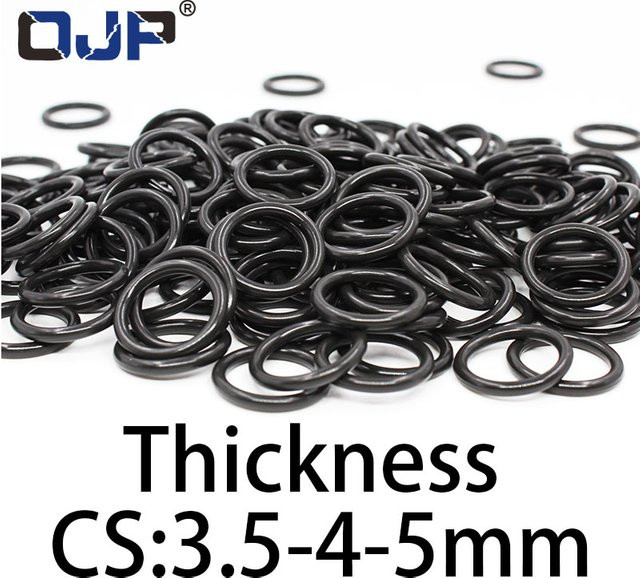 OJP O-Ring aus schwarzem FKM-Fluorkautschuk als temperaturbeständige Dichtung - Bild 1