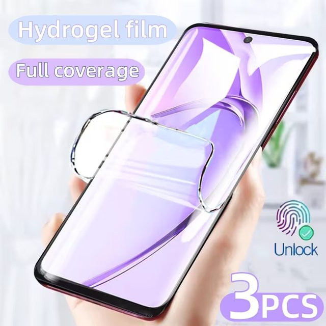 3 Stück Hydrogel-Displayschutz Folie für Oppo Reno 13 14 15 FS F 5G in Transparent - Bild 1