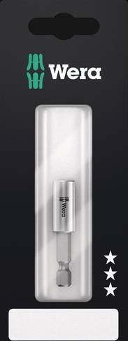 Wera Bithalter 899/4/1 S aus Edelstahl in Silber, 50 mm, 1/4 Zoll (6,3 mm) - Bild 1