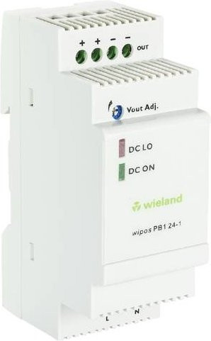 Wieland Electric 81.000.6310.0 Schaltnetzteil 24V 1A 24W in Weiß - Bild 1