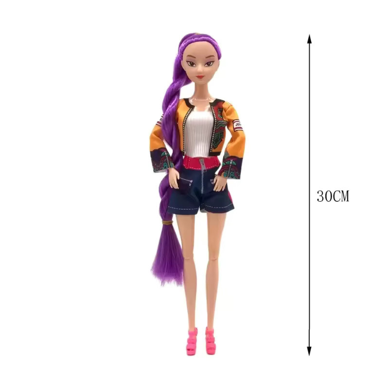 Bandai Prinzessinnen-Puppe Rumi Mira Zoey, Actionfigur, 30cm, Kunststoff - Bild 3