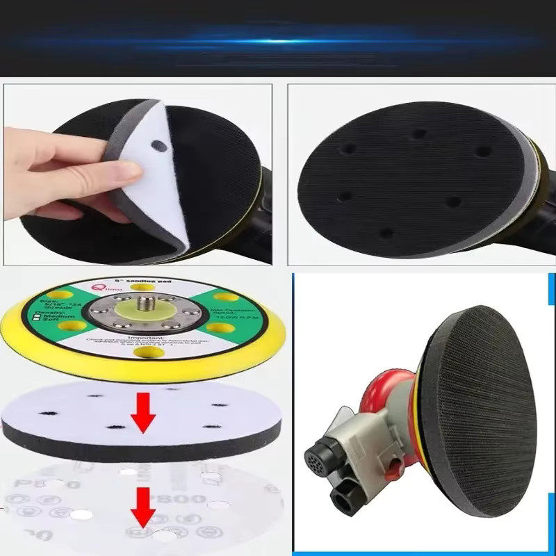 Bosch Soft Interface Pad Schleifscheibe mit 8 Löchern, Durchmesser: 125 mm - Bild 3