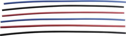 DSG Canusa Schrumpfschlauch ohne Kleber Schwarz Rot Blau 3mm 1mm Schrumpfrate 3:1 1,5m - Bild 1
