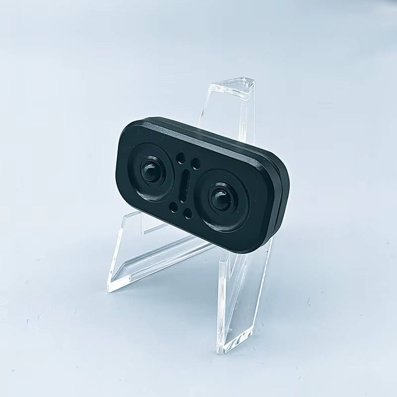 Meade EDC Eule Fidget Slider aus schwarzem Metall als magnetischer Antistress Push Slider für Erwachsene - Bild 2