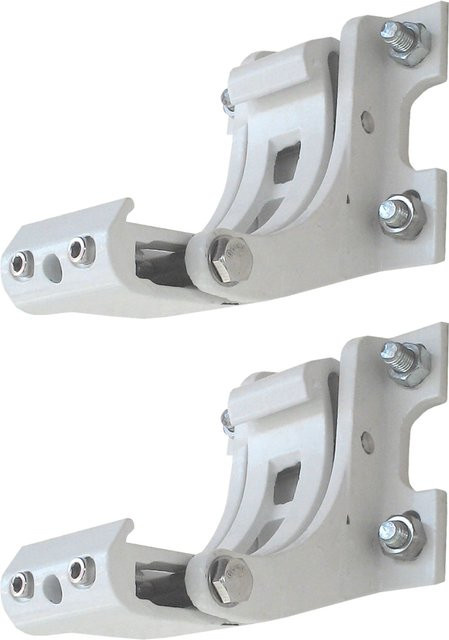2er-Set Wandhalterung für Markise H122 H123 Wandkonsole Wandmontage Adapter in Weiß - Bild 1