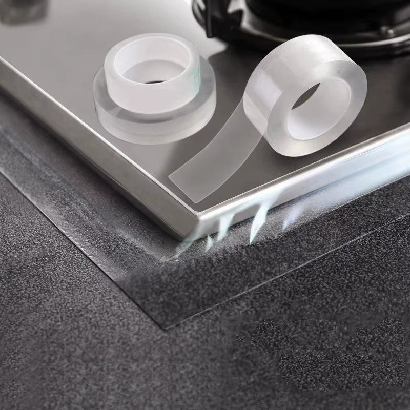 3M Nano-Klebeband einseitig selbstklebend, transparent, wasserdicht und schmutzabweisend für Küche und Badezimmer - Bild 5