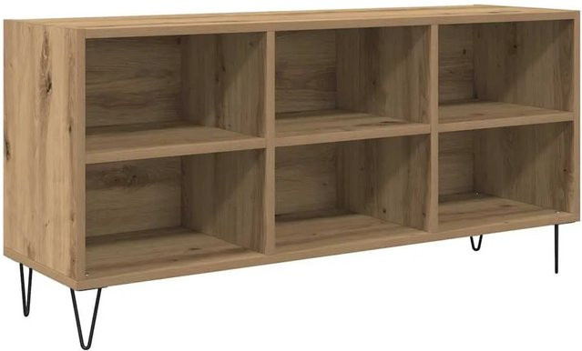 vidaXL TV-Schrank Artisan-Eiche in Braun, Modernes Design aus Holzwerkstoff, B/T/H: 103,5 x 30 x 50 cm - Bild 1