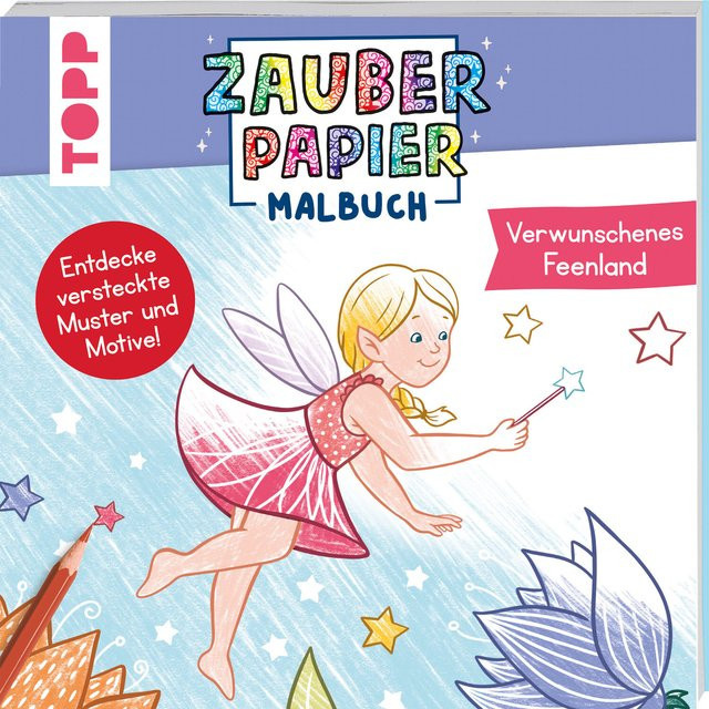 TOPP Zauberpapier Malbuch Verwunschenes Feenland - Bild 1