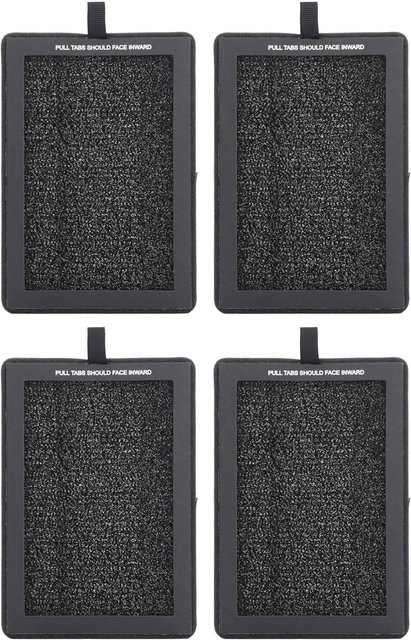 OutsideWorld Ersatzfilter Set für Levoit LV-H128 und LV-H13EU, 4 Stück, Schwarz - Bild 1