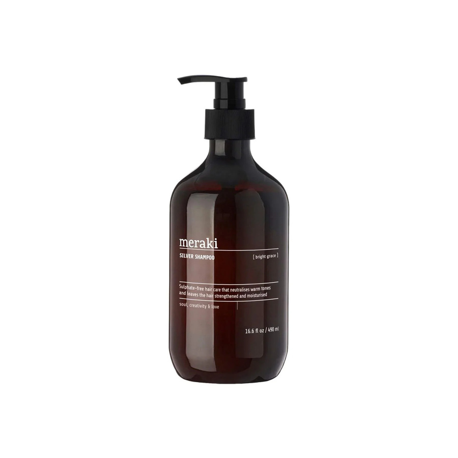 Meraki Silbershampoo Bright Grace, 490 ml, coloriertes Haar - Bild 1