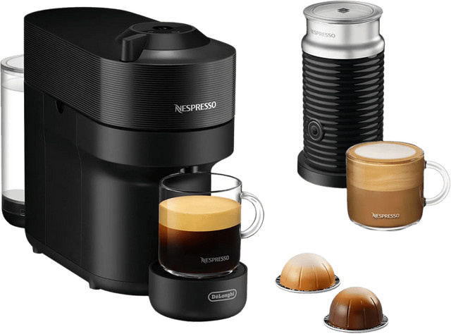 De'Longhi Nespresso Vertuo Pop ENV90.BAE Kapselkaffeemaschine in Schwarz - Bild 1
