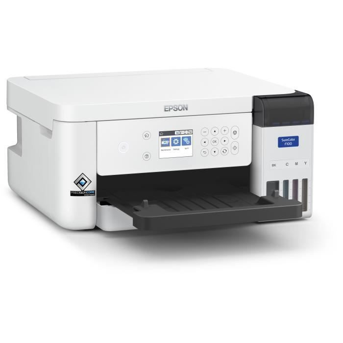 Epson SC-F100 Sublimationsdrucker in Weiß mit USB, LAN und WLAN für A4-Drucke - Bild 2