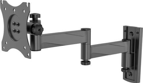 SpeaKa Professional SP-WMM-202S 1fach TV-Wandhalterung Schwarz neigbar - Bild 1