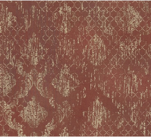 AS Creation Pop Up Panel Selbstklebende Vliestapete Ornament in Rot-Gold, B: 52 cm, H: 250 cm - Bild 1