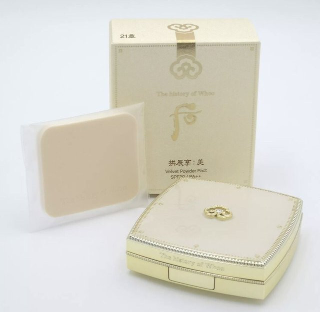 whoo Gongjinhyang Mi Puderpact Nr. 23, LSF 30, 12g, beige, matt - Bild 1